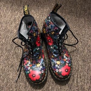 Floral Doc Martens